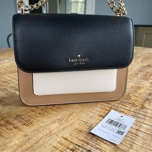 Kate Spade Remi Neutral Chain Crossbody